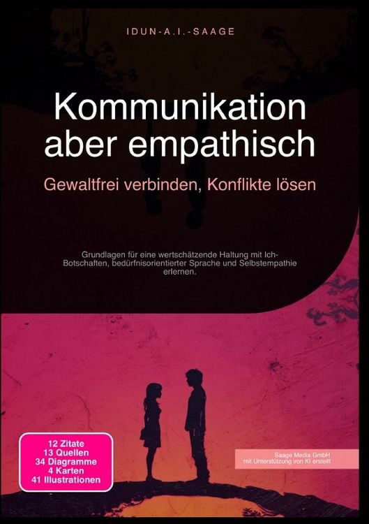 Produktbild: Kommunikation aber empathisch: Gewaltfrei verbinden, Konflikte l&ouml;sen