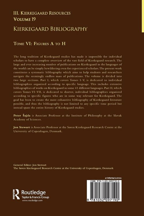 Produktbild: Volume 19, Tome VI