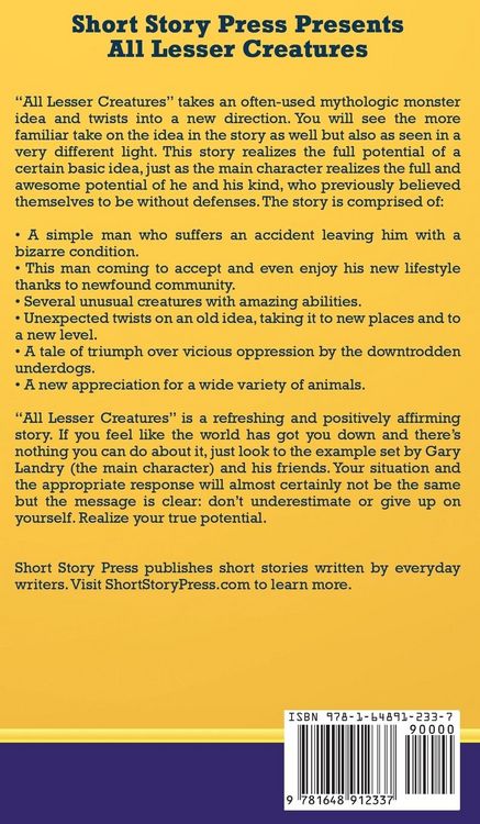 Produktbild: Short Story Press Presents All Lesser Creatures
