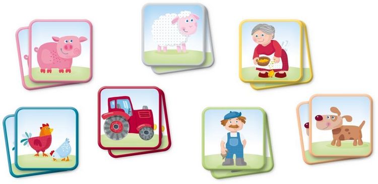 Produktbild: HABA-Lieblingsspiele - Memo Bauernhof