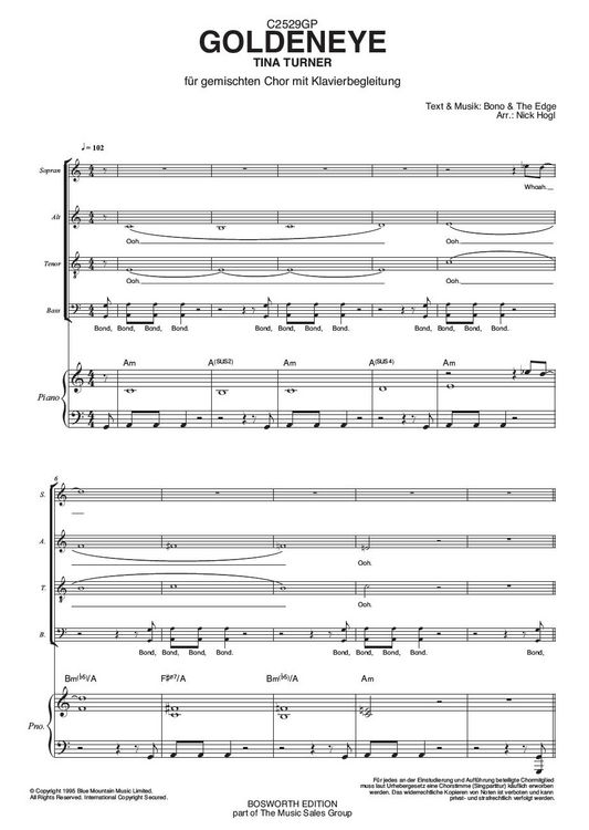 Produktbild: Golden Eye - Tina Turner
