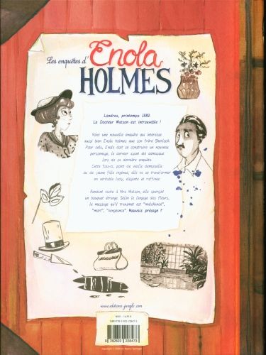 Produktbild: Les enqu&ecirc;tes d'Enola Holmes