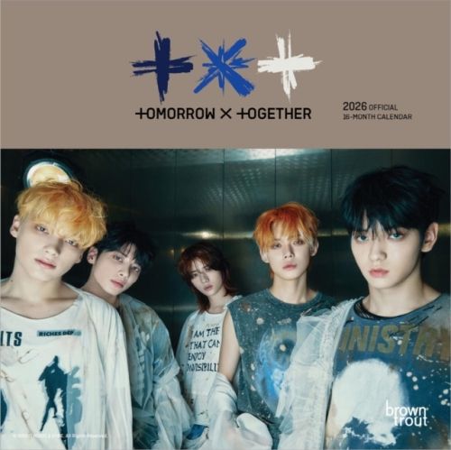 Produktbild: Txt Official 2026 7 X 14 Inch (Hanging) Monthly Mini Wall Calendar