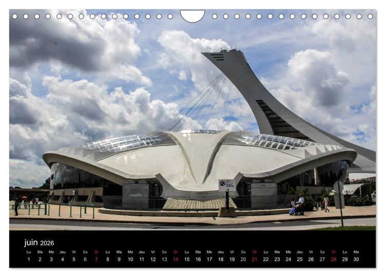Produktbild: MONTR&Eacute;AL (Calendrier mural 2026 DIN A4 vertical), CALVENDO calendrier mensuel
