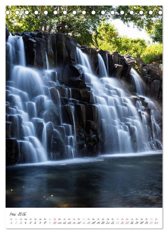 Produktbild: Faszination Wasserfall (Tischkalender 2026 DIN A5 hoch), CALVENDO Monatskalender