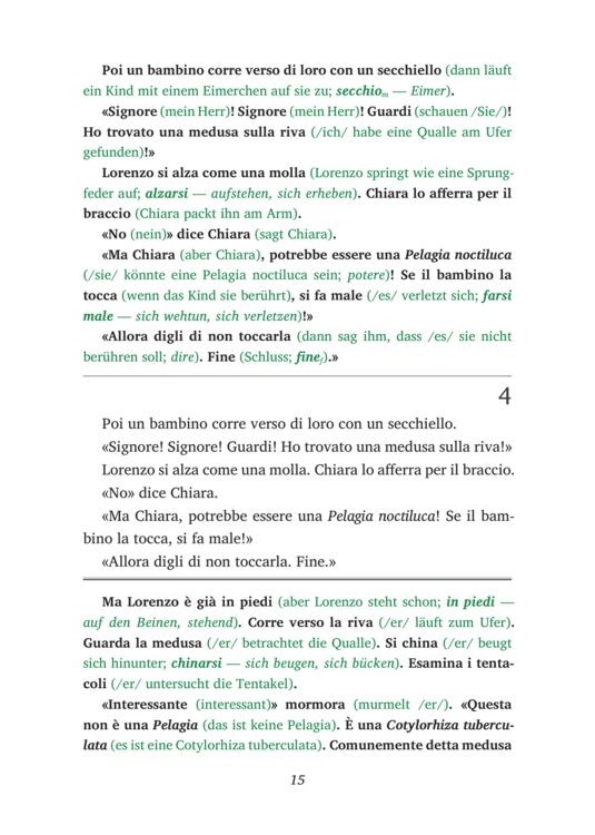 Produktbild: Italienisch lernen mit lustigen Kurzgeschichten (A2) - Il biologo marino in vacanza (+ Audio-CD)