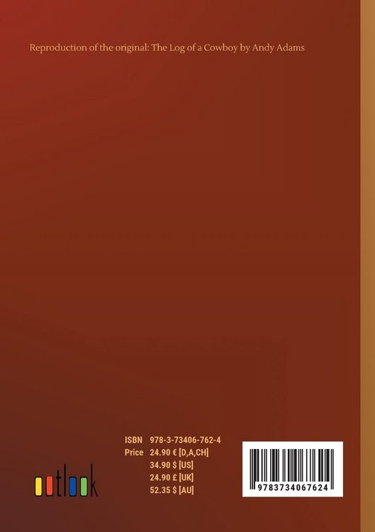 Produktbild: The Log of a Cowboy