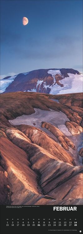 Produktbild: Naturgewalten Vertical Kalender 2027