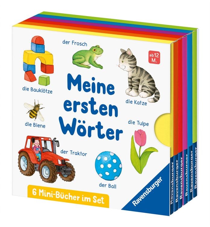 Produktbild: Meine ersten W&ouml;rter: 6 Mini-B&uuml;cher im Set