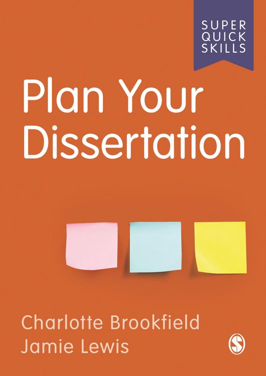 Produktbild: Plan Your Dissertation