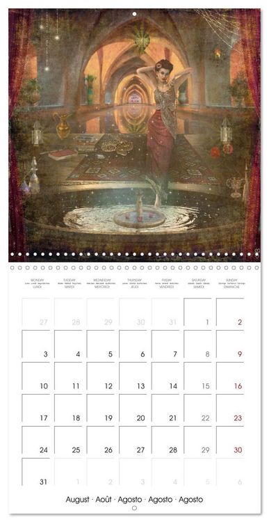 Produktbild: Lady Legends Fantasy Art (Wall Calendar 2026 12 &times; 12 Inch) CALVENDO 12 Month Wall Calendar
