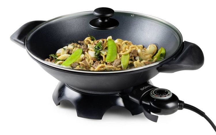 Produktbild: DOMO DO8708W DO8708W Elektro-Wok Schwarz