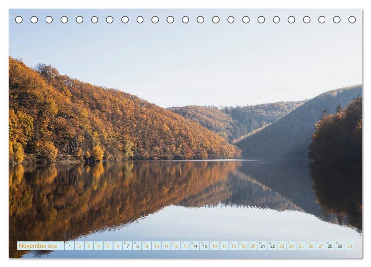 Produktbild: Eifel Sehnsucht (Tischkalender 2026 DIN A5 quer), CALVENDO Monatskalender