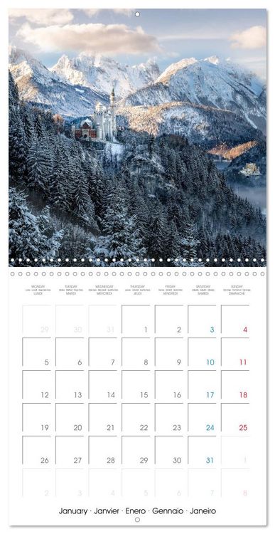 Produktbild: Fascinating Bavaria (Wall Calendar 2026 12 &times; 12 Inch) CALVENDO 12 Month Wall Calendar