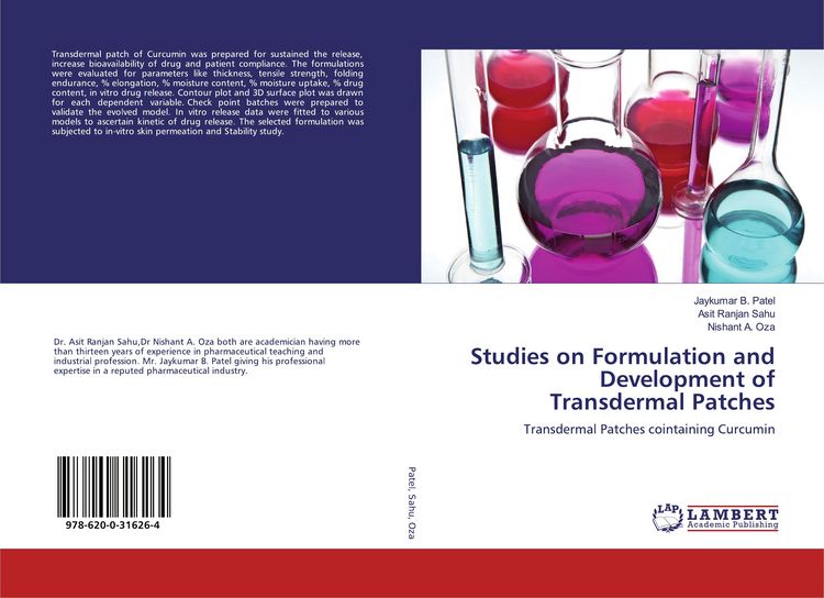 Produktbild: Studies on Formulation and Development of Transdermal Patches