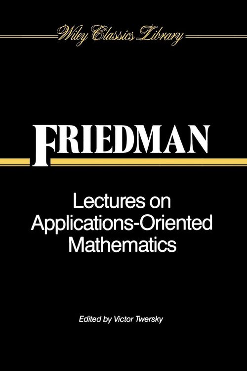 Produktbild: Lectures Applications-Oriented Math