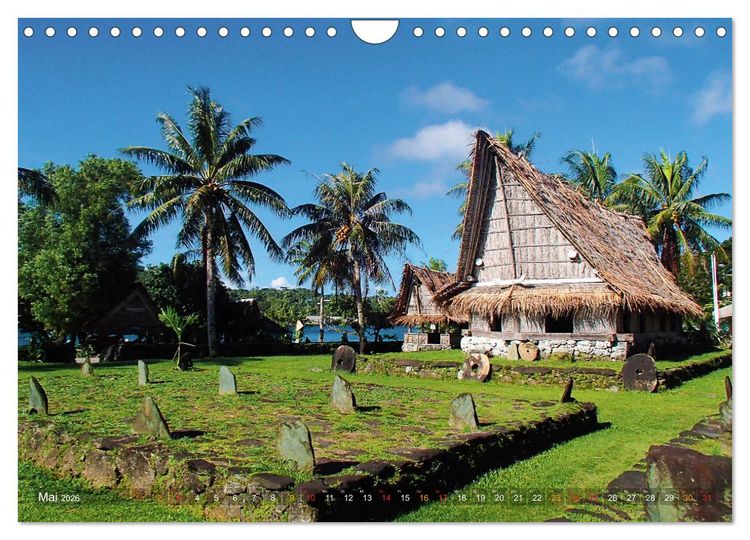 Produktbild: Mikronesien: Yap und Palau (Wandkalender 2026 DIN A4 quer), CALVENDO Monatskalender