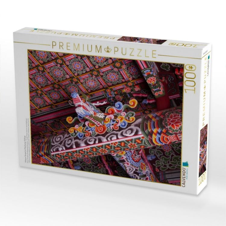 Produktbild: CALVENDO Puzzle Pohyun-Tempel im Myohyang-Gebirge | 1000 Teile Lege-Gr&ouml;&szlig;e 64x48cm Foto-Puzzle f&uuml;r gl&uuml;ckliche Stunden