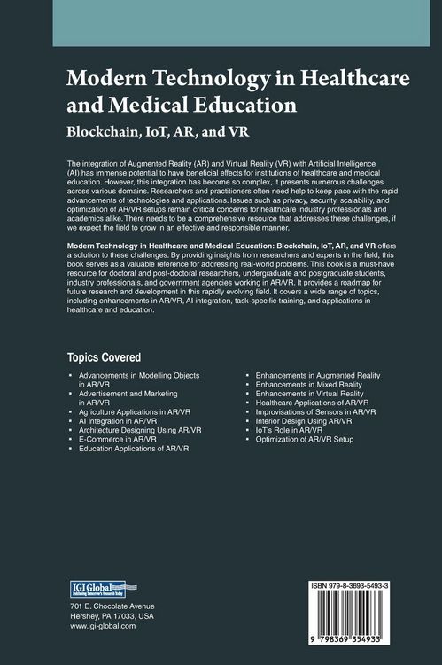 Produktbild: Modern Technology in Healthcare and Medical Education