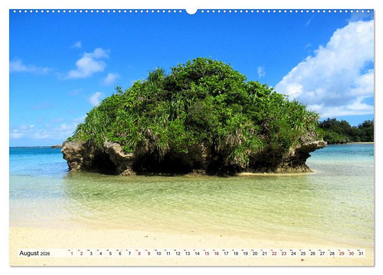 Produktbild: Ishigaki & Miyako - Subtropisches Inselparadies im S&uuml;den Japans (hochwertiger Premium Wandkalender 2026 DIN A2 quer), Kunstdruck in Hochglanz