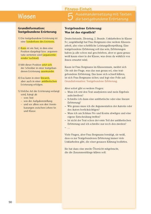 Produktbild: Aufsatz - Argumentieren und Er&ouml;rtern. Deutsch Klasse 9/10.