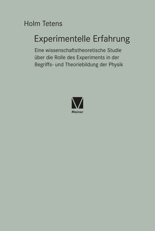 Bild vom Artikel Experimentelle Erfahrung vom Autor Holm Tetens