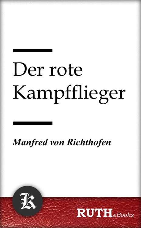 Produktbild: Der rote Kampfflieger