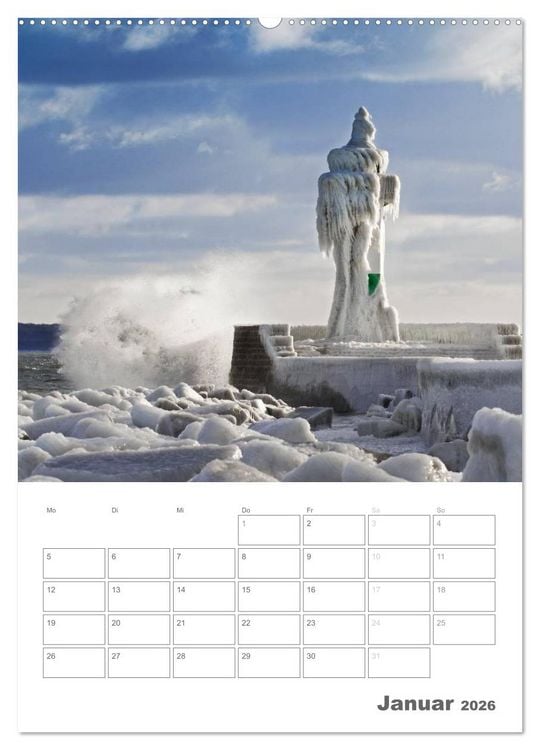 Produktbild: Typisch R&uuml;gen / Planer (Wandkalender 2026 DIN A2 hoch), CALVENDO Monatskalender