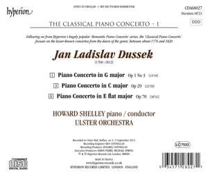 Produktbild: The Classical Piano Concerto Vol.1