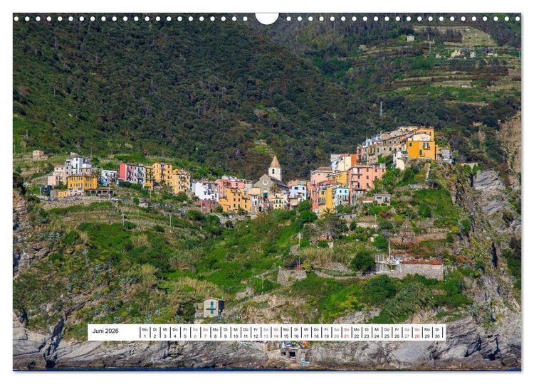 Produktbild: Cinque Terre Sentiero Azzurro (Wandkalender 2026 DIN A3 quer), CALVENDO Monatskalender