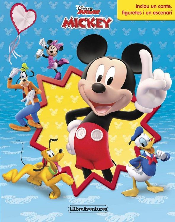 Produktbild: La casa de Mickey Mouse. Llibreaventures : Llibre amb taulell i figuretes per jugar