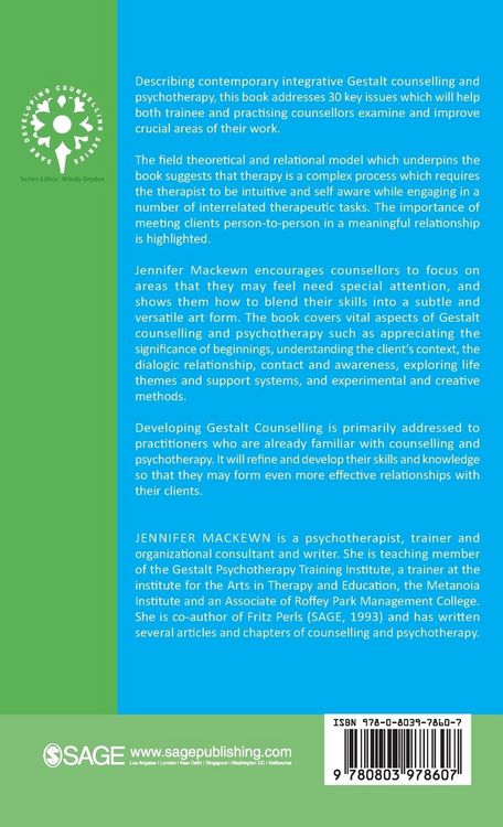 Produktbild: Developing Gestalt Counselling