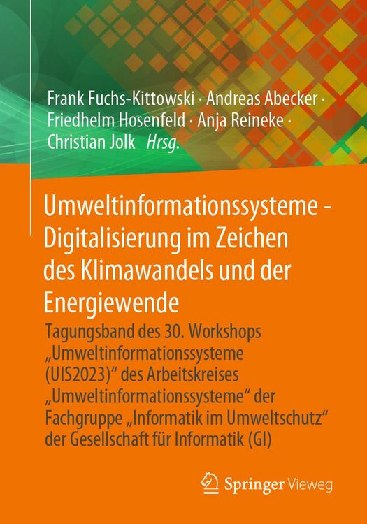 Produktbild: Umweltinformationssysteme - Digitalisierung im Zeichen des Klimawandels und der Energiewende