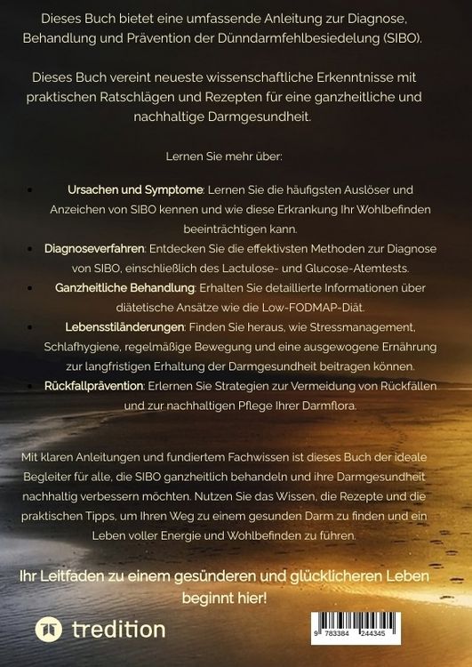 Produktbild: Der Weg zur Darmgesundheit: SIBO ganzheitlich behandeln