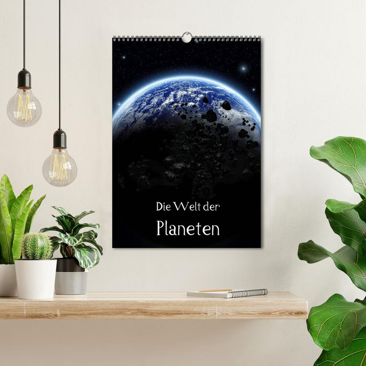Produktbild: Die Welt der Planeten (Wandkalender 2026 DIN A3 hoch), CALVENDO Monatskalender