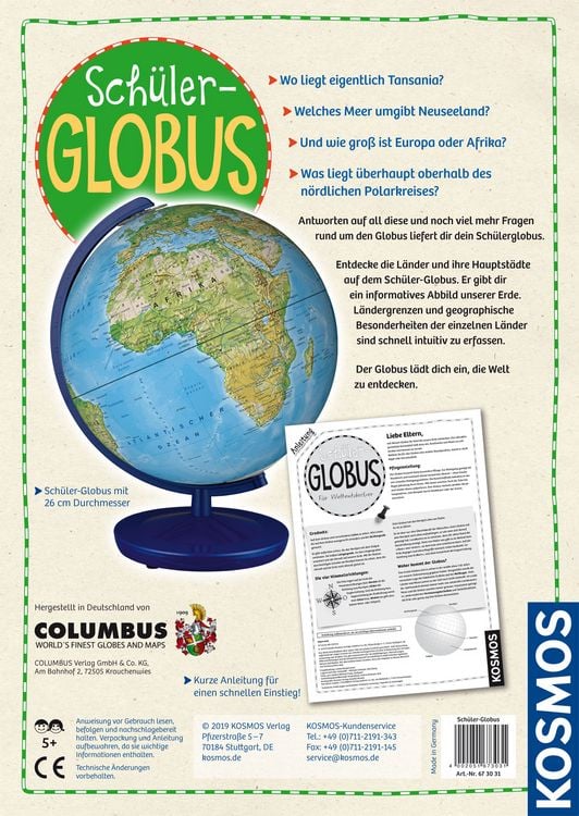 Produktbild: Sch&uuml;ler-Globus