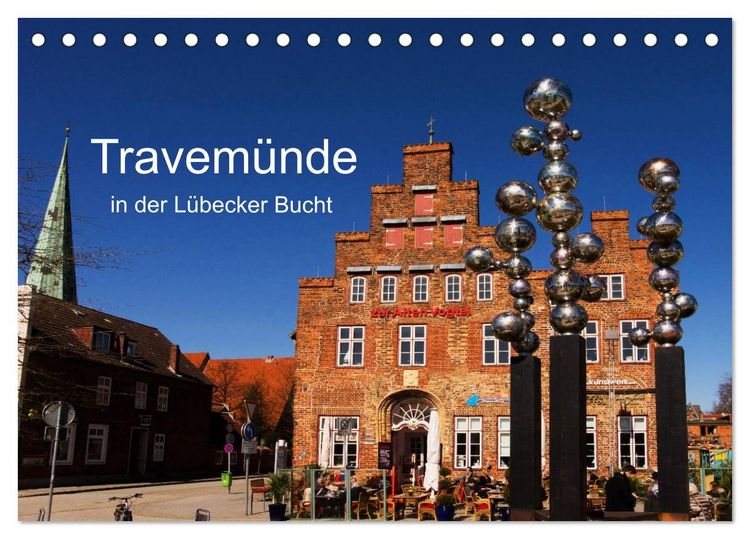 Produktbild: Travem&uuml;nde in der L&uuml;becker Bucht (Tischkalender 2026 DIN A5 quer), CALVENDO Monatskalender