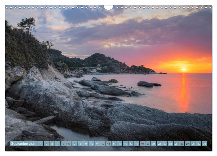Produktbild: Trauminsel Elba: Mediterranes Paradies f&uuml;r Romantiker (Wandkalender 2026 DIN A3 quer), CALVENDO Monatskalender