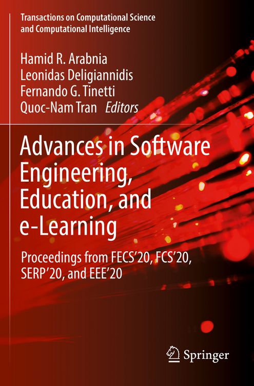 Produktbild: Advances in Software Engineering, Education, and e-Learning