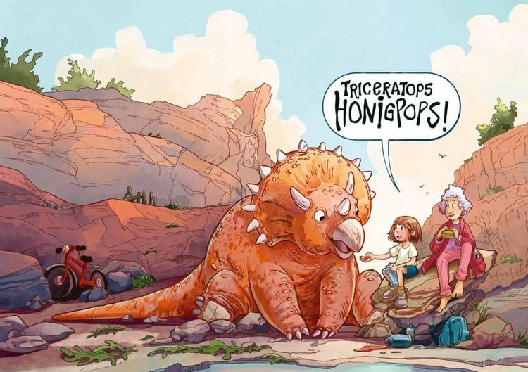 Produktbild: Triceratops Honigpops 1: Die Sache mit dem Saurier