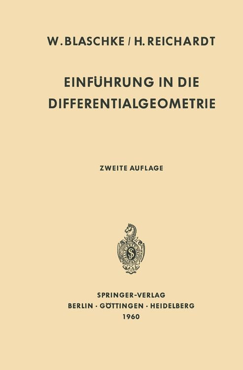 Produktbild: Einf&uuml;hrung in die Differentialgeometrie