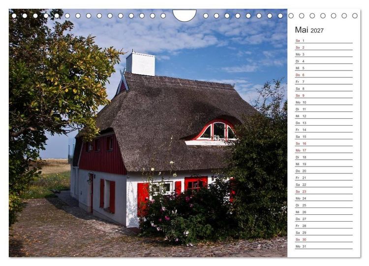Produktbild: K&uuml;nstlerparadies Ahrenshoop (Wandkalender 2027 DIN A4 quer), CALVENDO Monatskalender