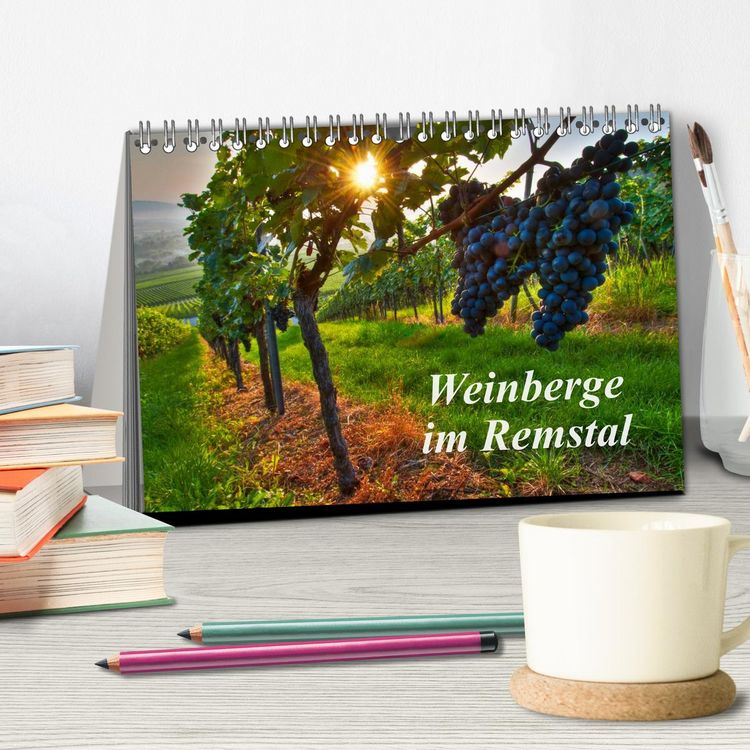 Produktbild: Weinberge im Remstal (Tischkalender 2026 DIN A5 quer), CALVENDO Monatskalender
