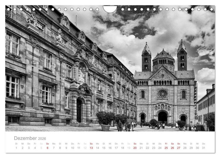 Produktbild: Stadtansichten Speyer (Wandkalender 2026 DIN A4 quer), CALVENDO Monatskalender