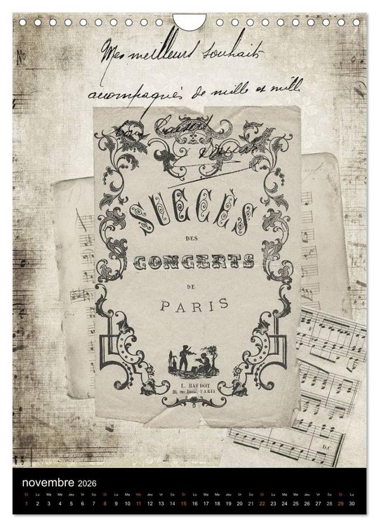 Produktbild: Le coffre vintage (Calendrier mural 2026 DIN A4 horizontal), CALVENDO calendrier mensuel