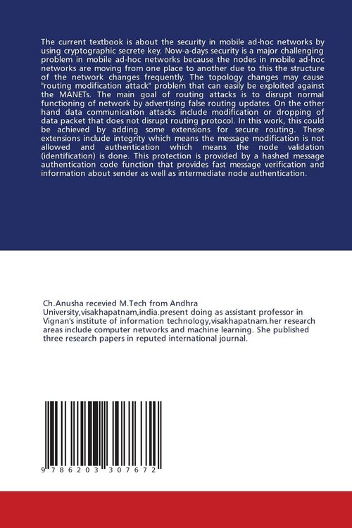 Produktbild: Security in MANET'S by using Symmetric Key Cryptography
