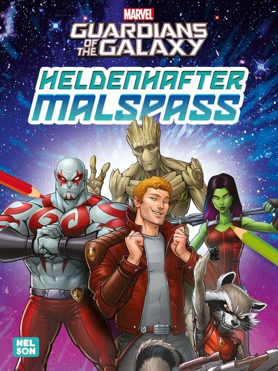 Produktbild: MARVEL: Guardians of the Galaxy: Heldenhafter Malspaß