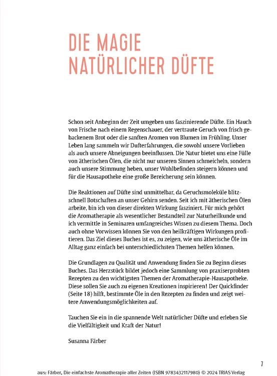 Produktbild: Die einfachste Aromatherapie aller Zeiten