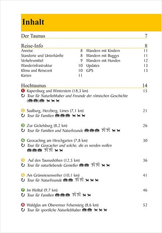 Produktbild: Taunus und Rheingau 25 Touren zwischen romantischen Burgen und Römerkastellen