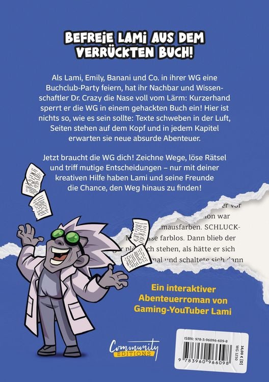 Produktbild: Lami. Gefangen im verr&uuml;ckten Buch
